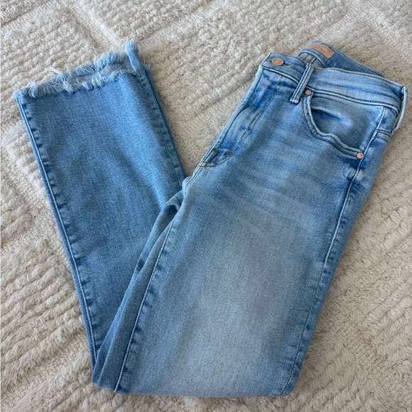 MOTHER Denim Insider Crop Step Fray, sz 25 - Picture 5 of 6